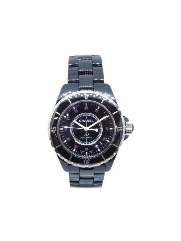 CHANEL Pre-Owned montre J12 39 mm (années 2010) - Noir
