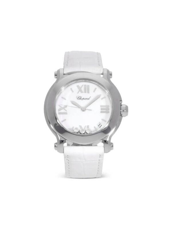 Chopard Pre-Owned montre Happy Sport 36 mm (2012) - Blanc