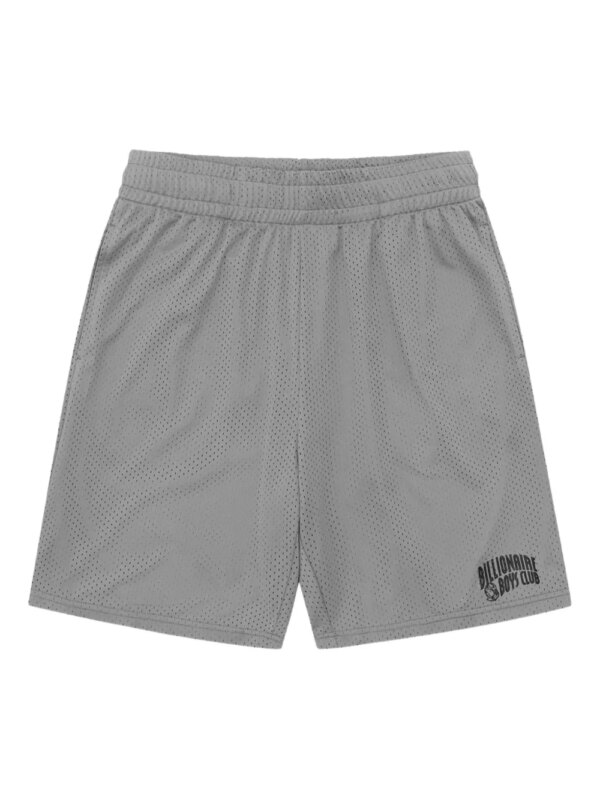 Billionaire Boys Club short en résille à logo imprimé - Gris