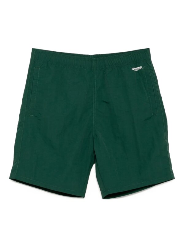 CHOCOOLATE short de sport à logo brodé - Vert