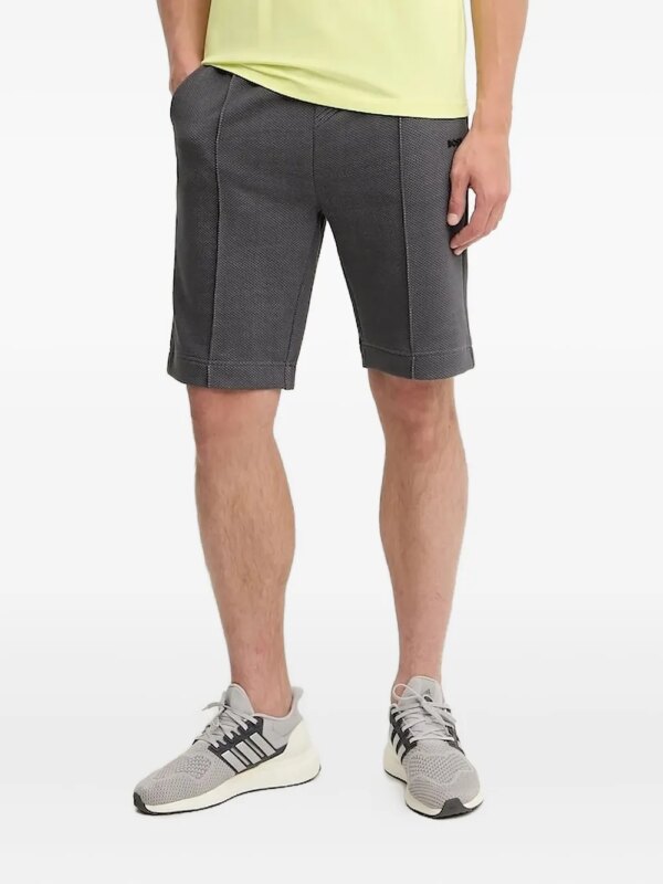 BOSS short à lien de resserrage - Gris