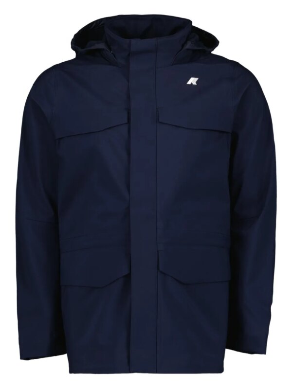 K-Way parka Manphy Bonded - Bleu