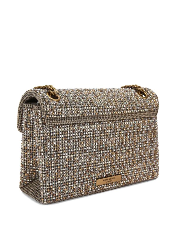 Kurt Geiger London Medium Kensington Eye crossbodytas - Bruin