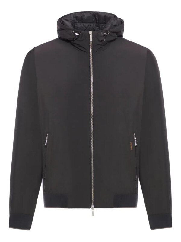 Moorer veste zippée à capuche - Noir