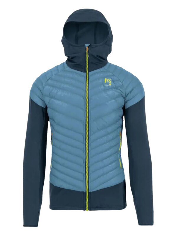 KARPOS doudoune Sass De Mura à capuche - Bleu