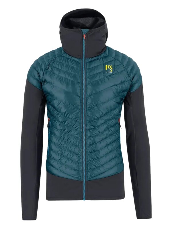 KARPOS doudoune Sass De Mura à capuche - Bleu