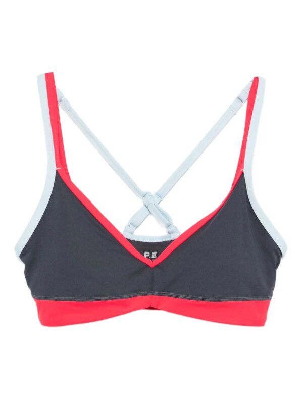 P.E Nation brassière de sport Paramount - Bleu