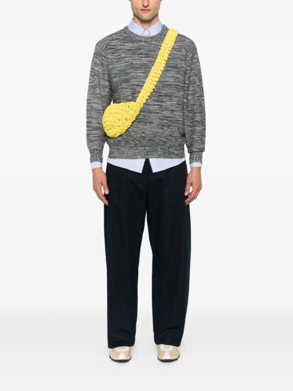 Missoni Sport Vintage 1980s gebreide trui van lamswolblend - Blauw