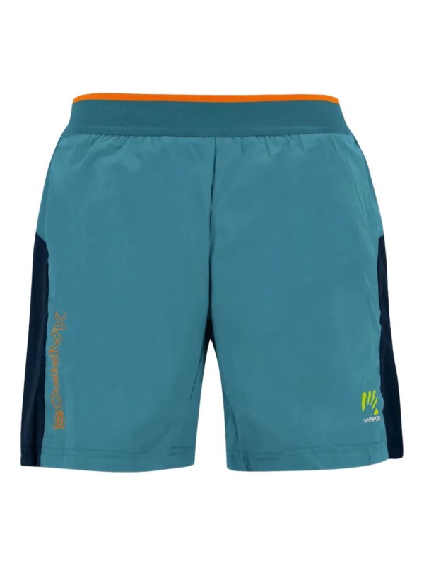 KARPOS short à empiècements contrastants - Bleu