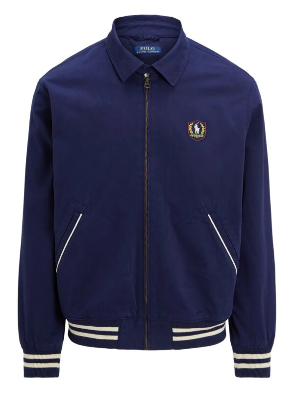 Polo Ralph Lauren veste à logo brodé - Bleu