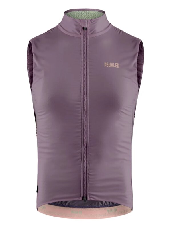 Pedaled gilet de cyclisme à fermeture zippée - Violet