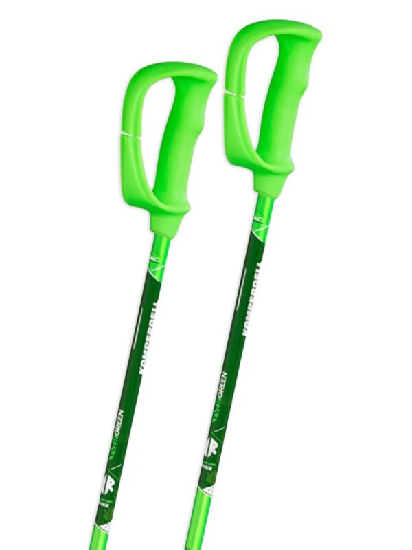 KOMPERDELL bâtons de ski à logo imprimé - Vert
