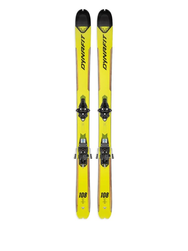 DYNAFIT skis de randonnée Beast 108 - Jaune