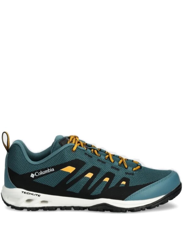 Columbia baskets lacées à empiècements en résille - Vert