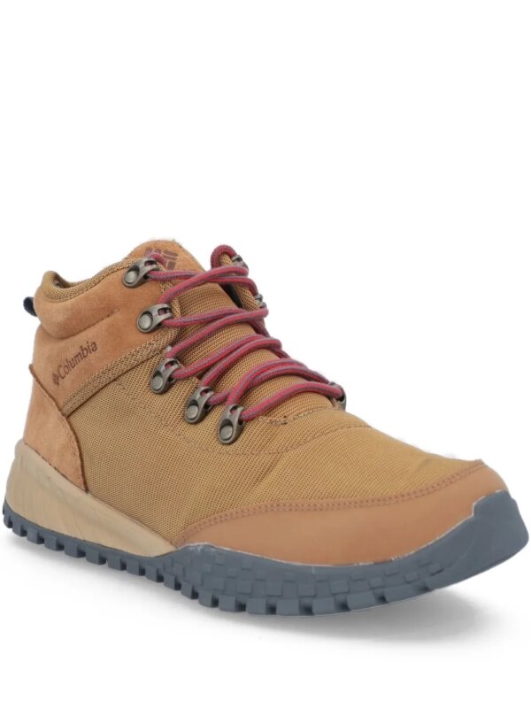 Columbia bottines en daim à lacets - Marron