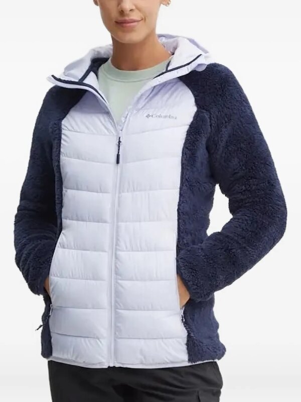 Columbia veste à empiècements en polaire - Bleu