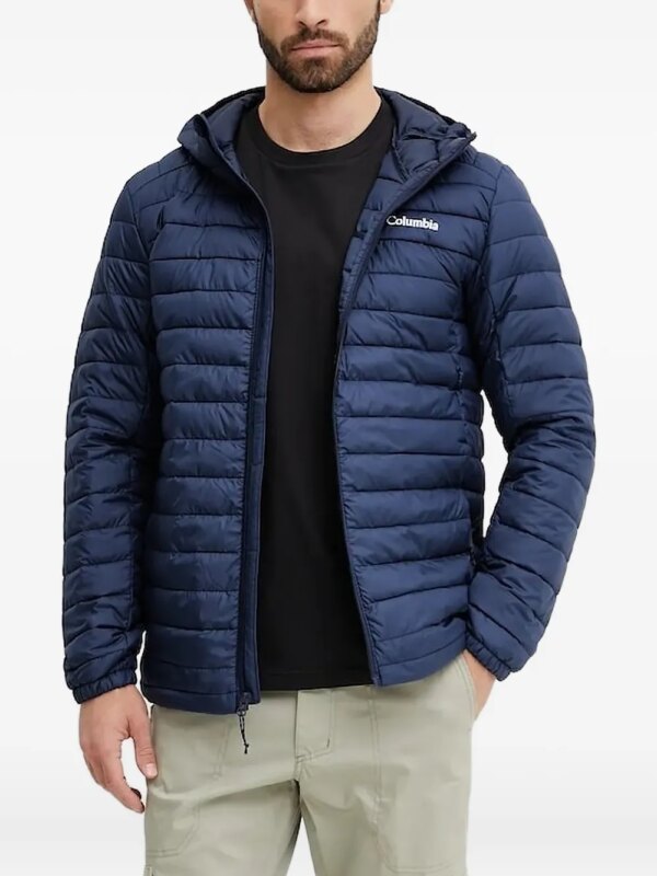 Columbia veste matelassée à capuche - Bleu