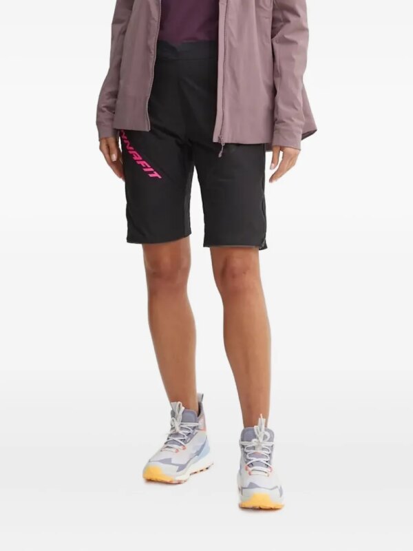 DYNAFIT short à détail logo - Noir