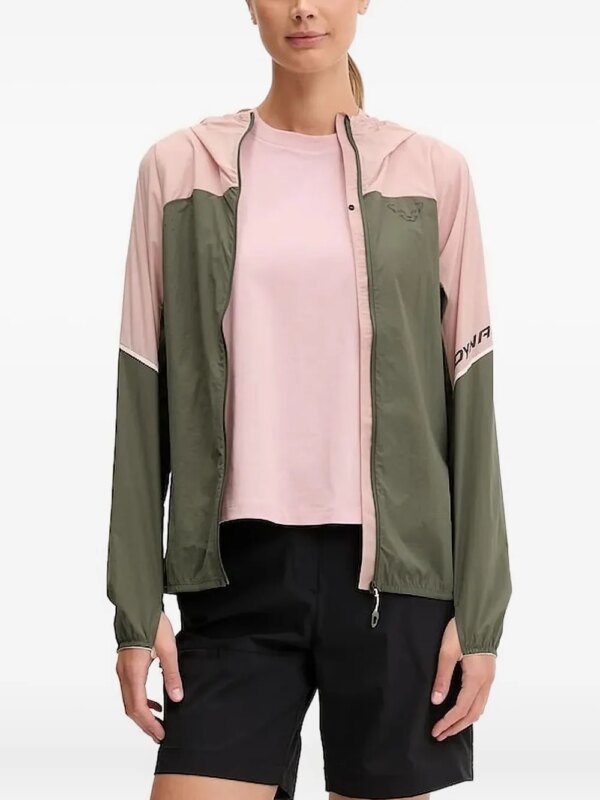 DYNAFIT veste à empiècements contrastants - Vert