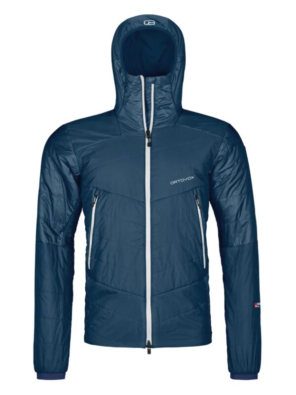 ORTOVOX veste à capuche - Bleu