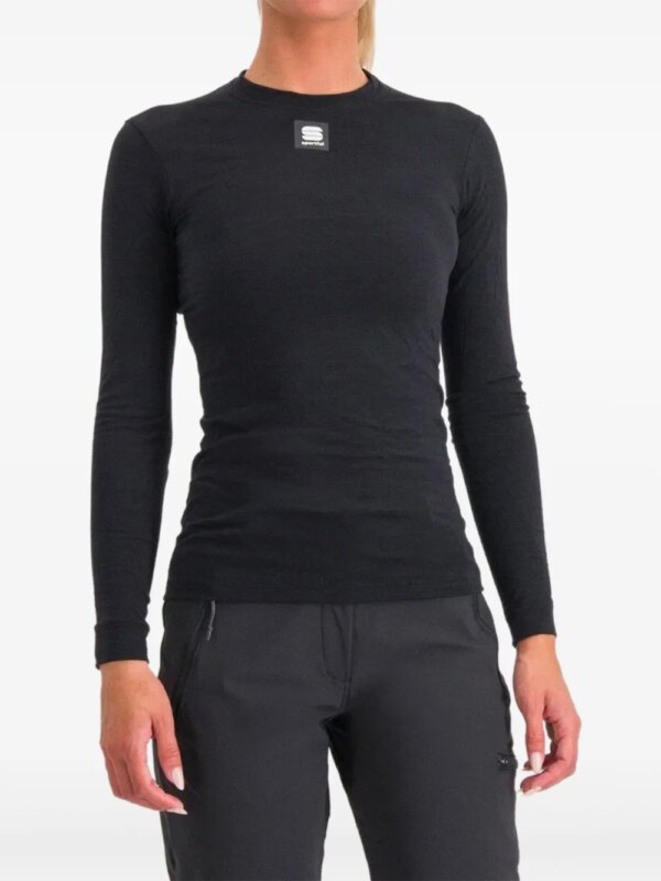 SPORTFUL t-shirt à logo imprimé - Noir