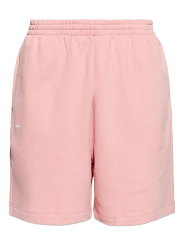Pangaia short en coton biologique - DEWY ROSE