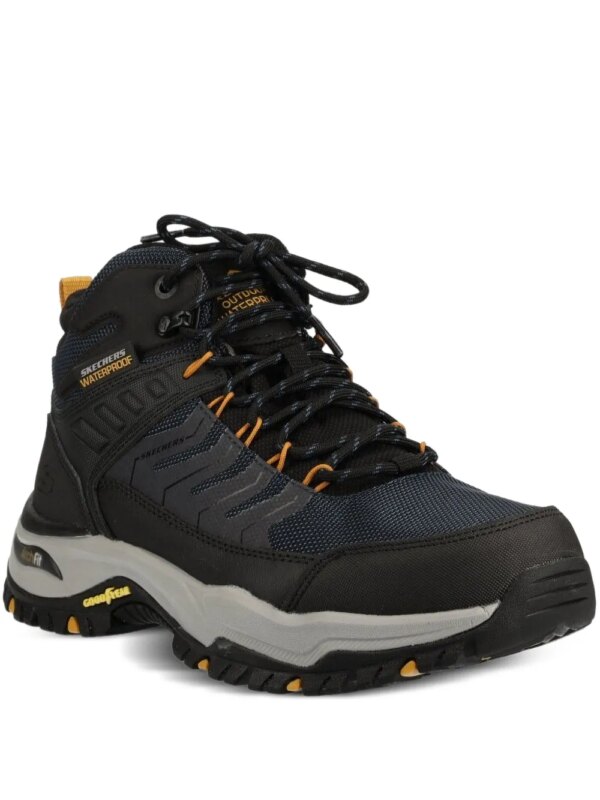 Skechers bottines à logo - NAVY BLUE