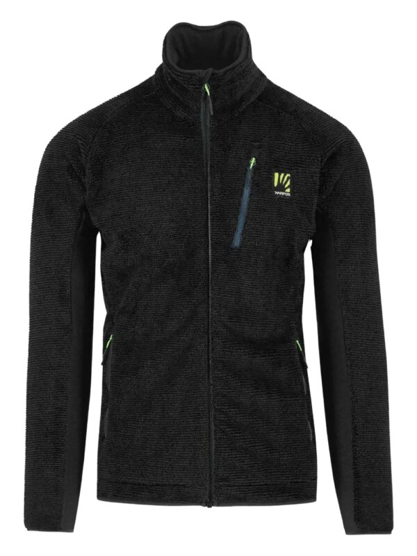 KARPOS sweat zippé à fini texturé - Noir