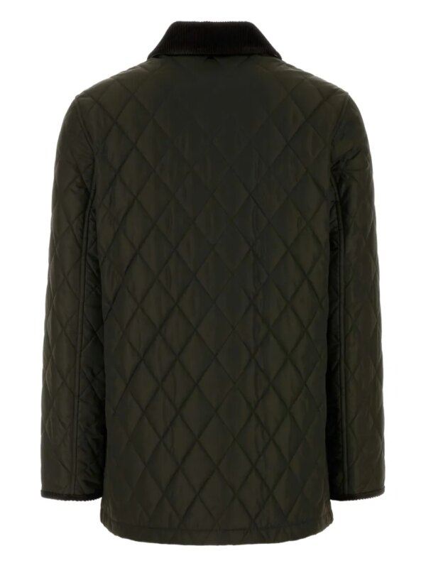 Burberry Gewatteerd jack - Groen