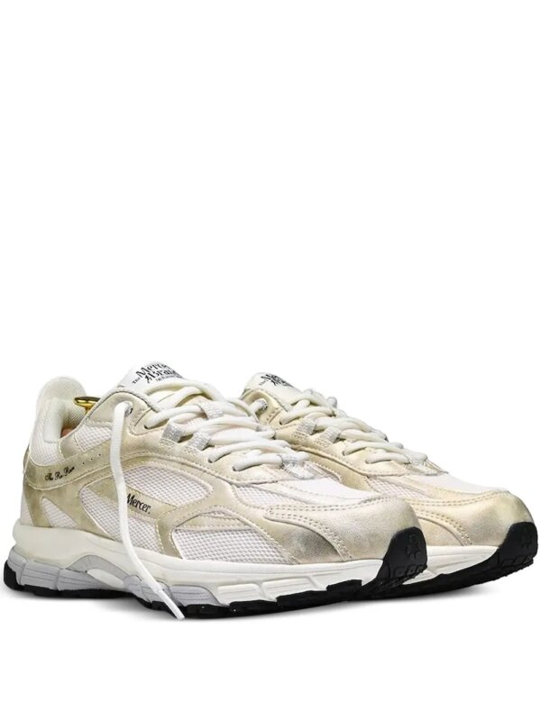 The Mercer Brand chaussures de sport à empiècements en mesh - Blanc