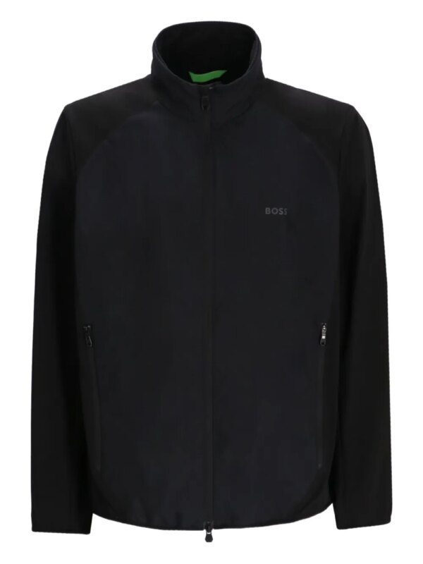 BOSS veste de sport à fermeture zippée - Noir
