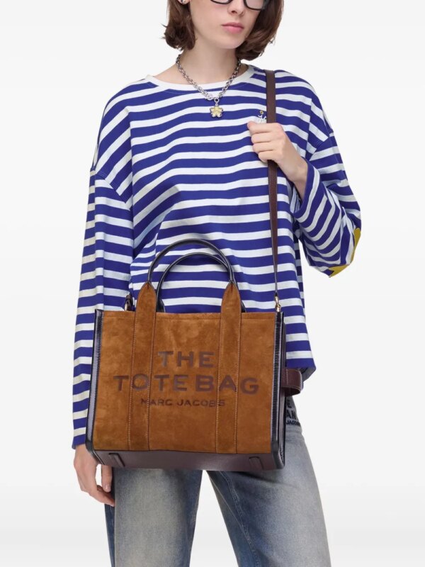 Marc Jacobs Medium The Suède Shopper - Bruin