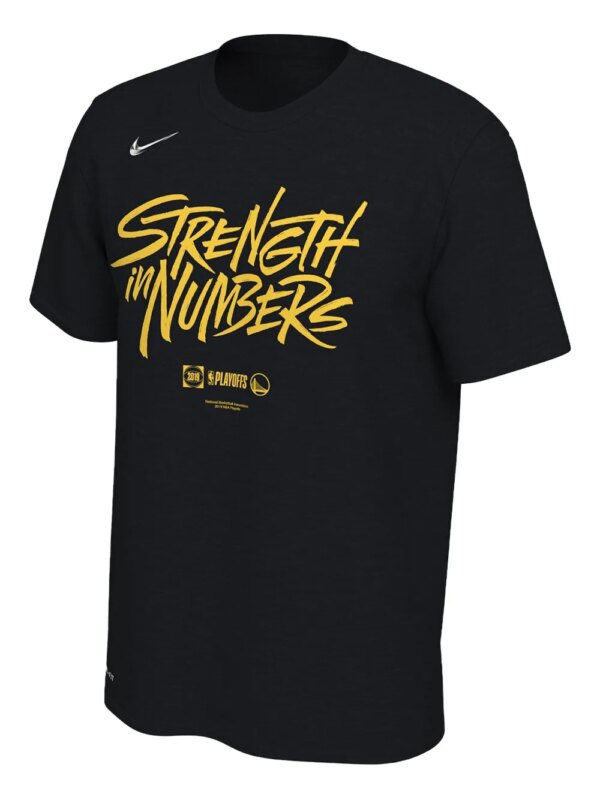 Nike t-shirt Golden State Warrior - Noir