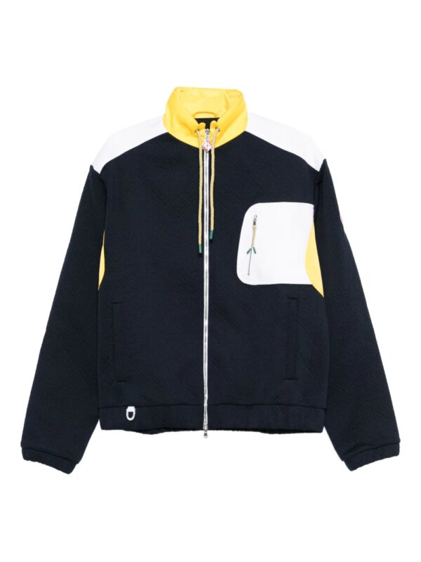 Casablanca veste à logo en jacquard - Bleu