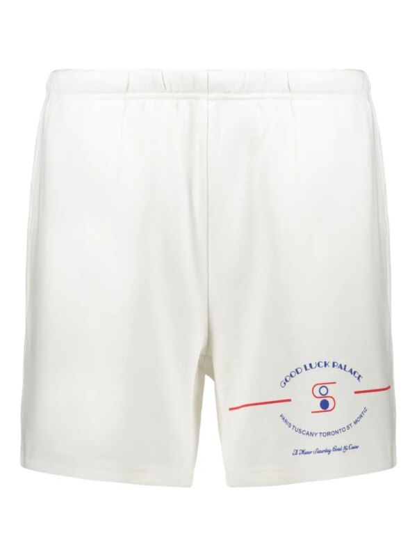 MR. SATURDAY short imprimé à lien de resserrage - Blanc