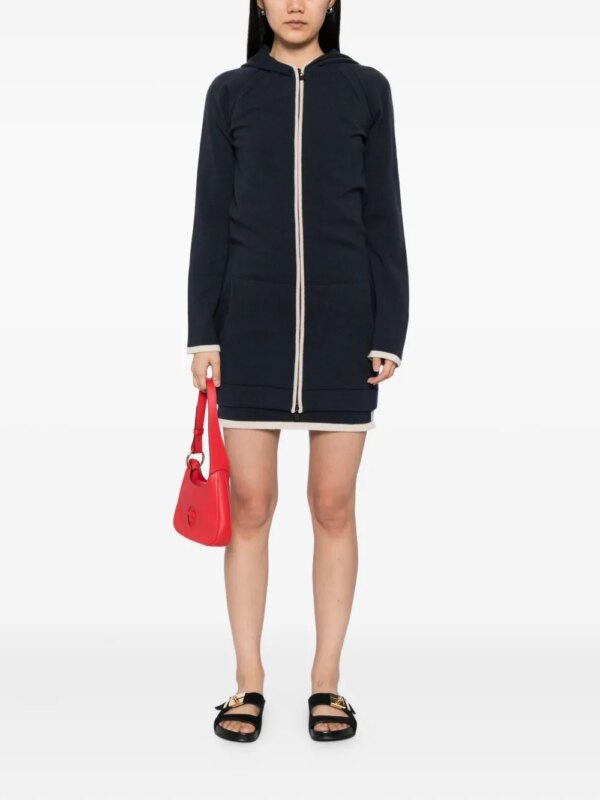 CHANEL Pre-Owned 2009 Sport Line blazer mouwloze jurk - Blauw