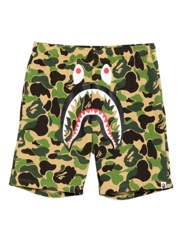 A BATHING APE® short à imprimé graphique - Vert