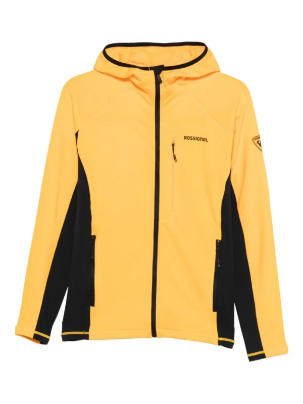 Rossignol veste zippée à capuche - Jaune