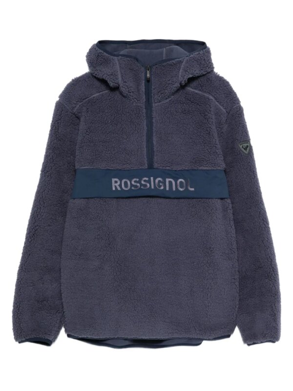 Rossignol anorak en polaire à col zippé - Bleu