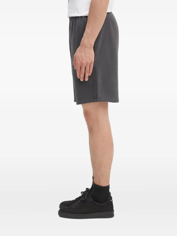 AAPE BY *A BATHING APE® short de running brodé à lien de resserrage - Gris