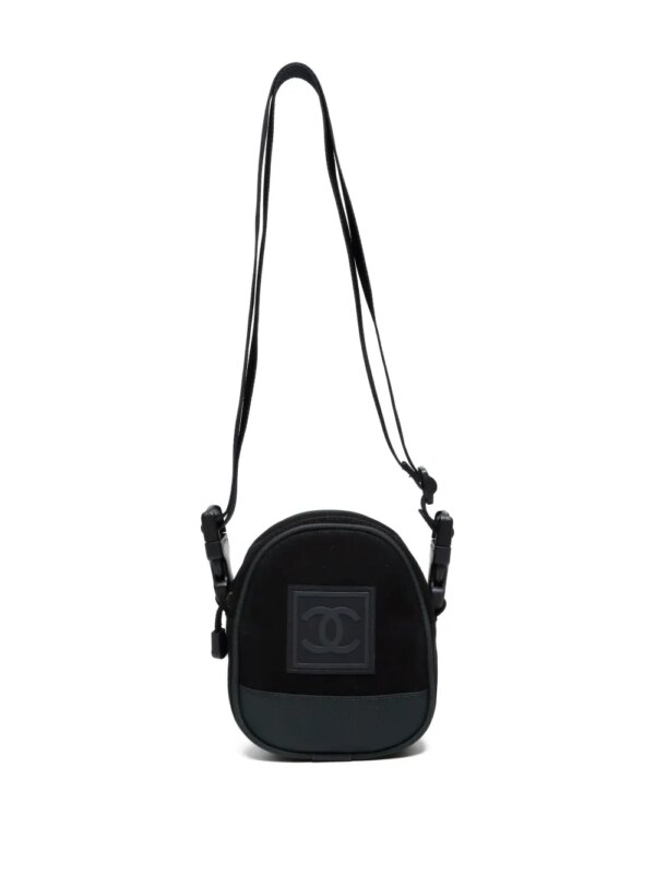 CHANEL Pre-Owned 2003-2004 CC-Mark Sport Line schoudertas - Zwart