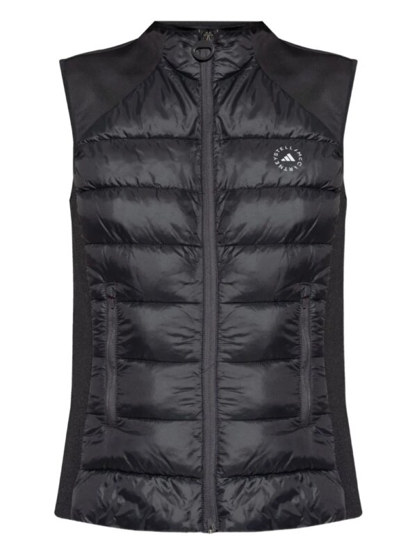 adidas by Stella McCartney gilet à design matelassé - Noir