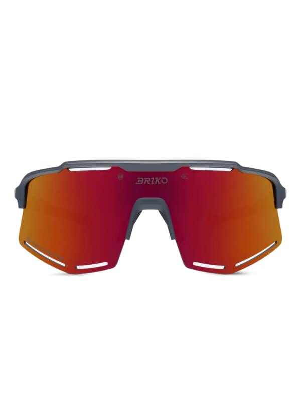 BRIKO lunettes de soleil Komi Sharp Lite à monture couvrante - Gris