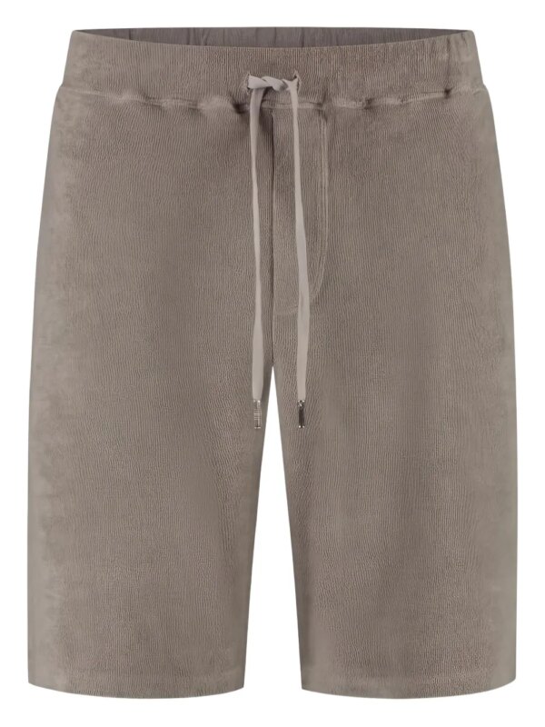 Fedeli short de bain à lien de resserrage - Marron