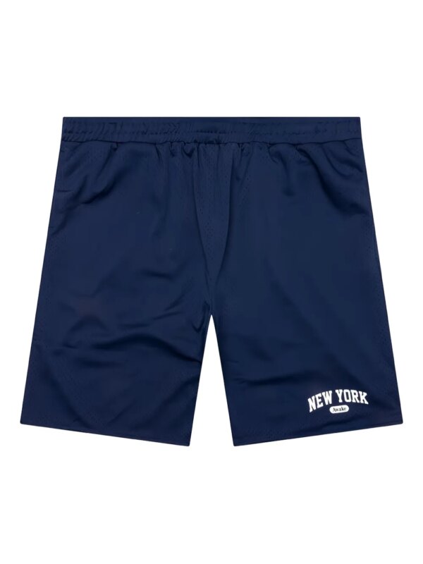 Awake NY short Archway Basketball en résille - Bleu