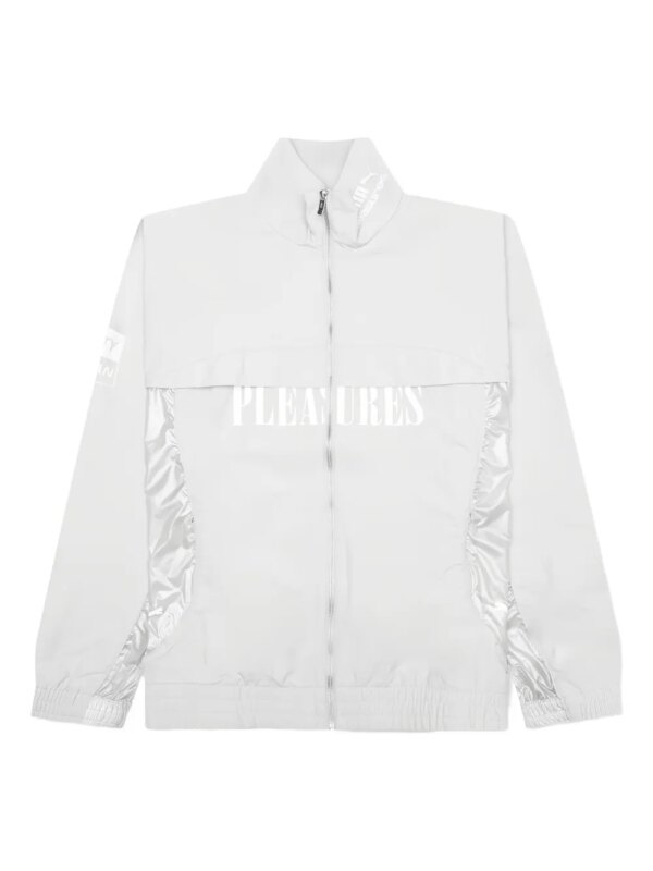 PUMA veste de sport à logo imprimé - Gris