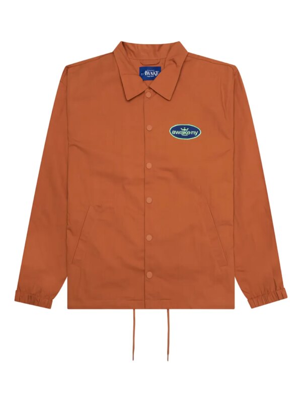 Awake NY veste à logo ovale - Orange