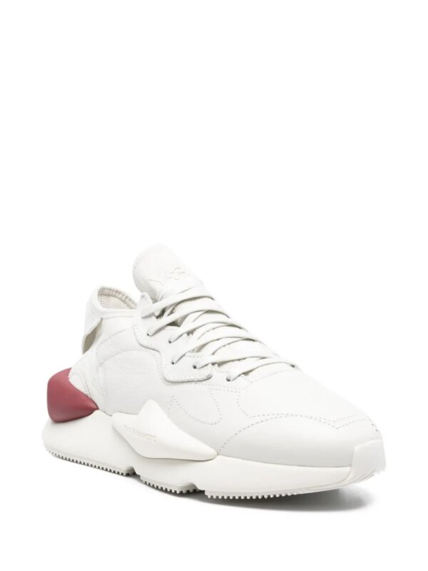 Y-3 Kaya sneakers met leren vlakken - Wit