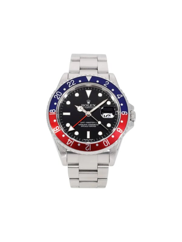 Rolex montre GMT Master II 40 mm - Argent