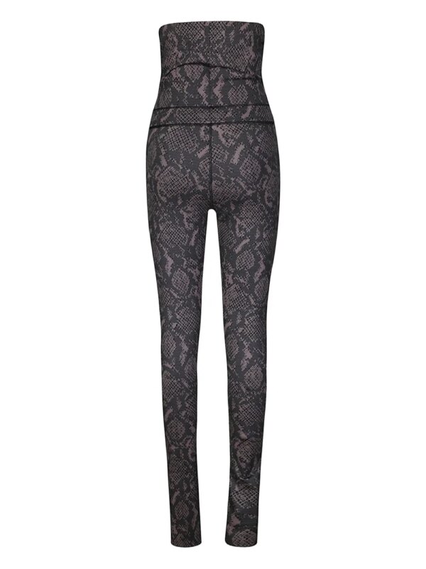 adidas by Stella McCartney Legging met slangenprint - Grijs